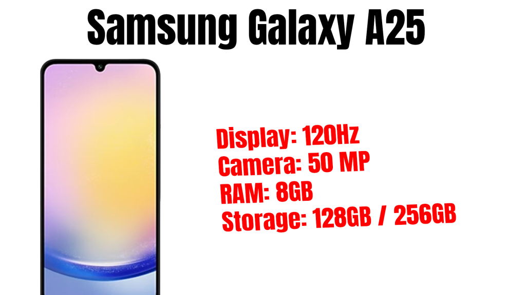 3. Samsung Galaxy A25 5G